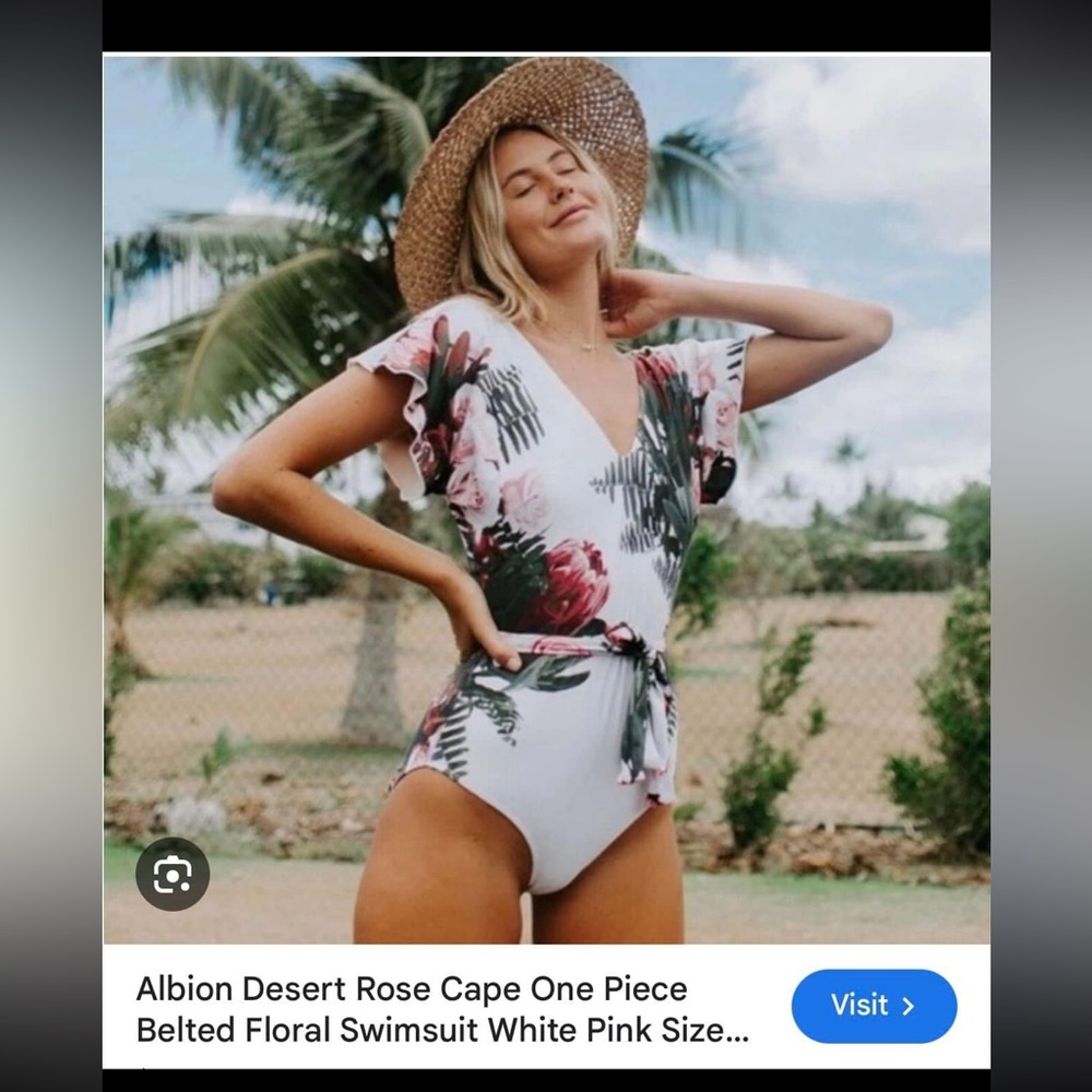 Albion Deseret Rose One Piece swimsuit